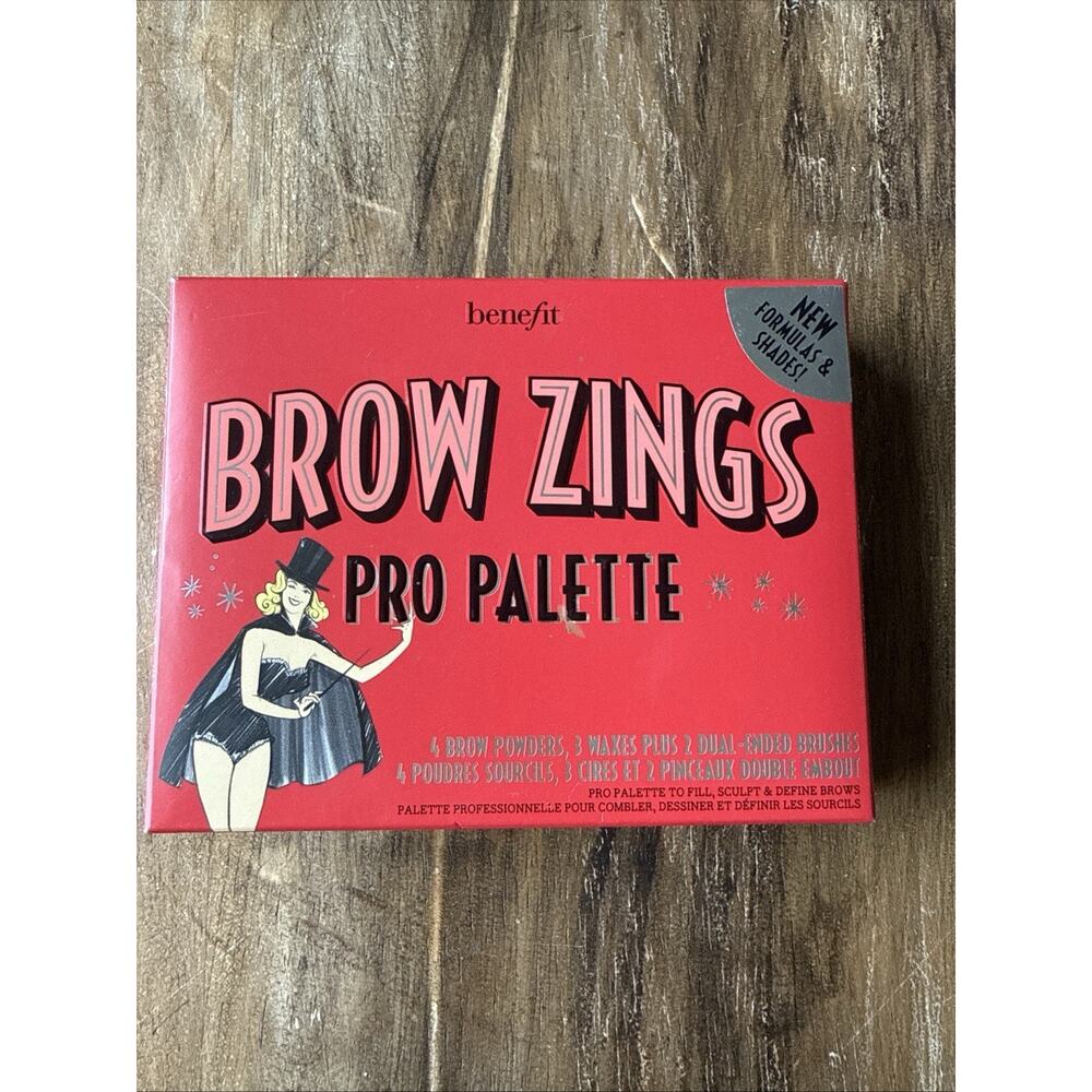Benefit Brow Zings Pro Palette Medium‑Deep NIB Discontinued Brow Powder & Wax - Picture 5 of 9
